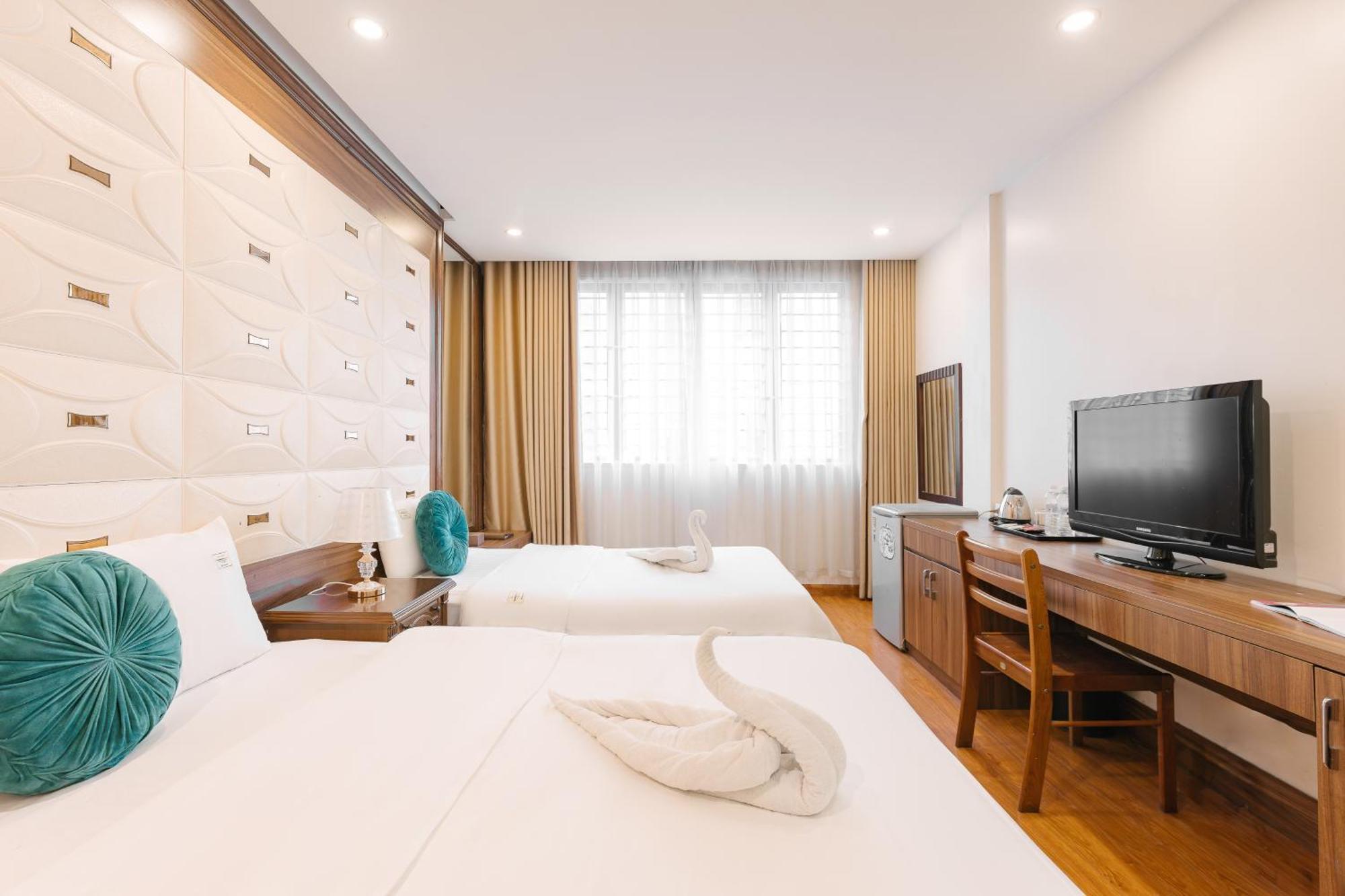 The Ky Moi Hotel And Spa - Ha Noi Center- Near Vincom Ba Trieu هانوي المظهر الخارجي الصورة