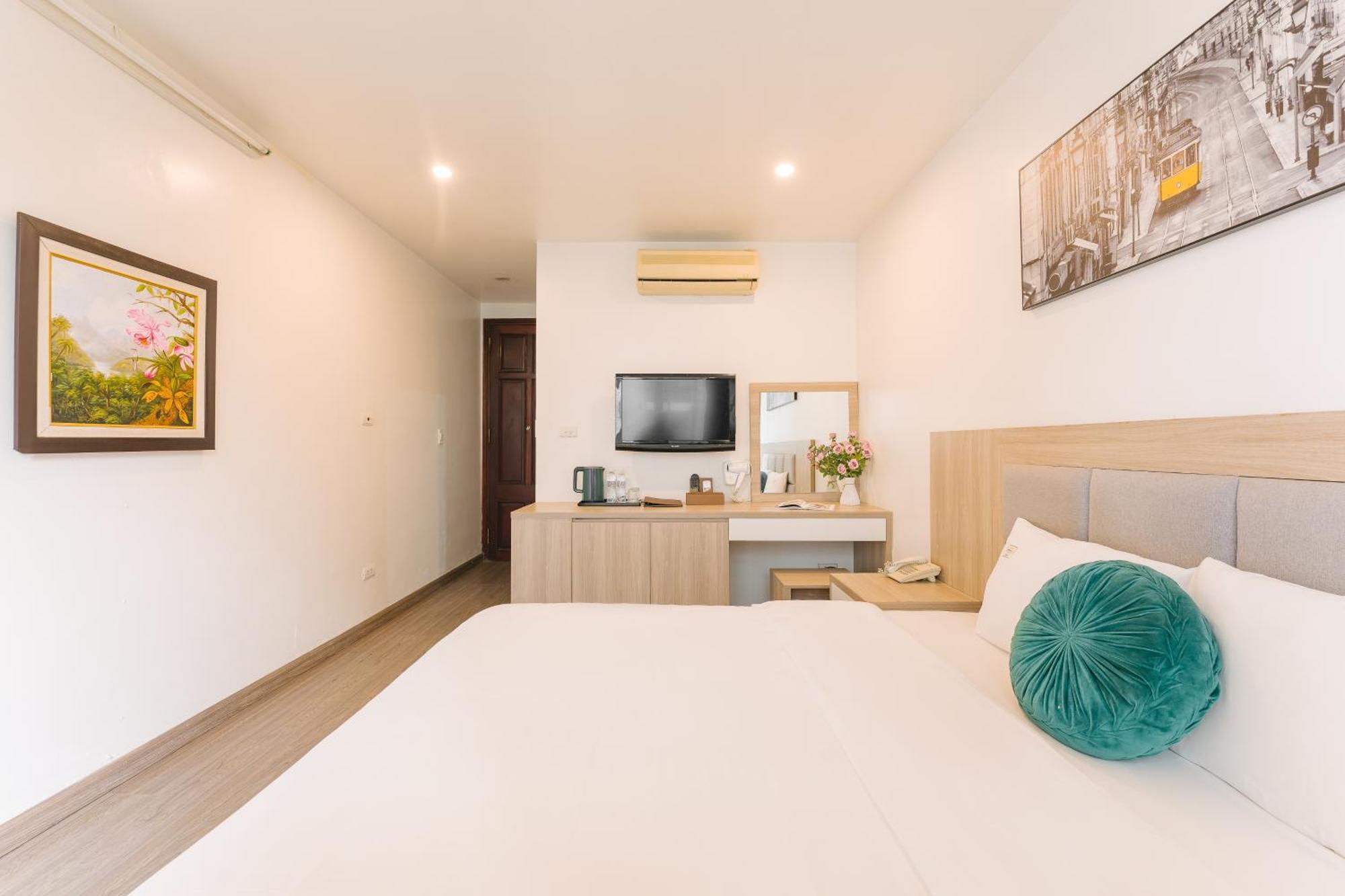 The Ky Moi Hotel And Spa - Ha Noi Center- Near Vincom Ba Trieu هانوي المظهر الخارجي الصورة