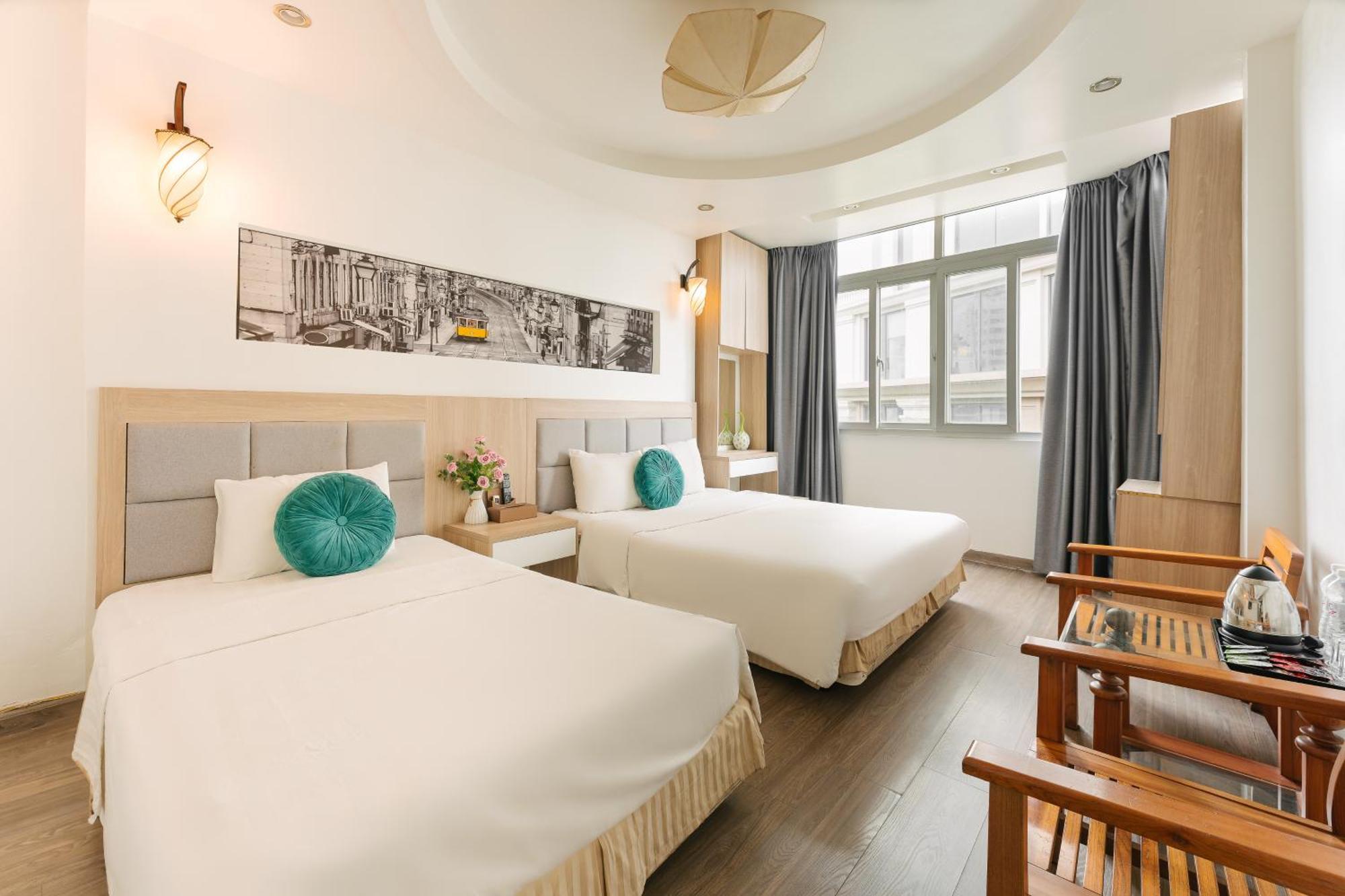 The Ky Moi Hotel And Spa - Ha Noi Center- Near Vincom Ba Trieu هانوي المظهر الخارجي الصورة
