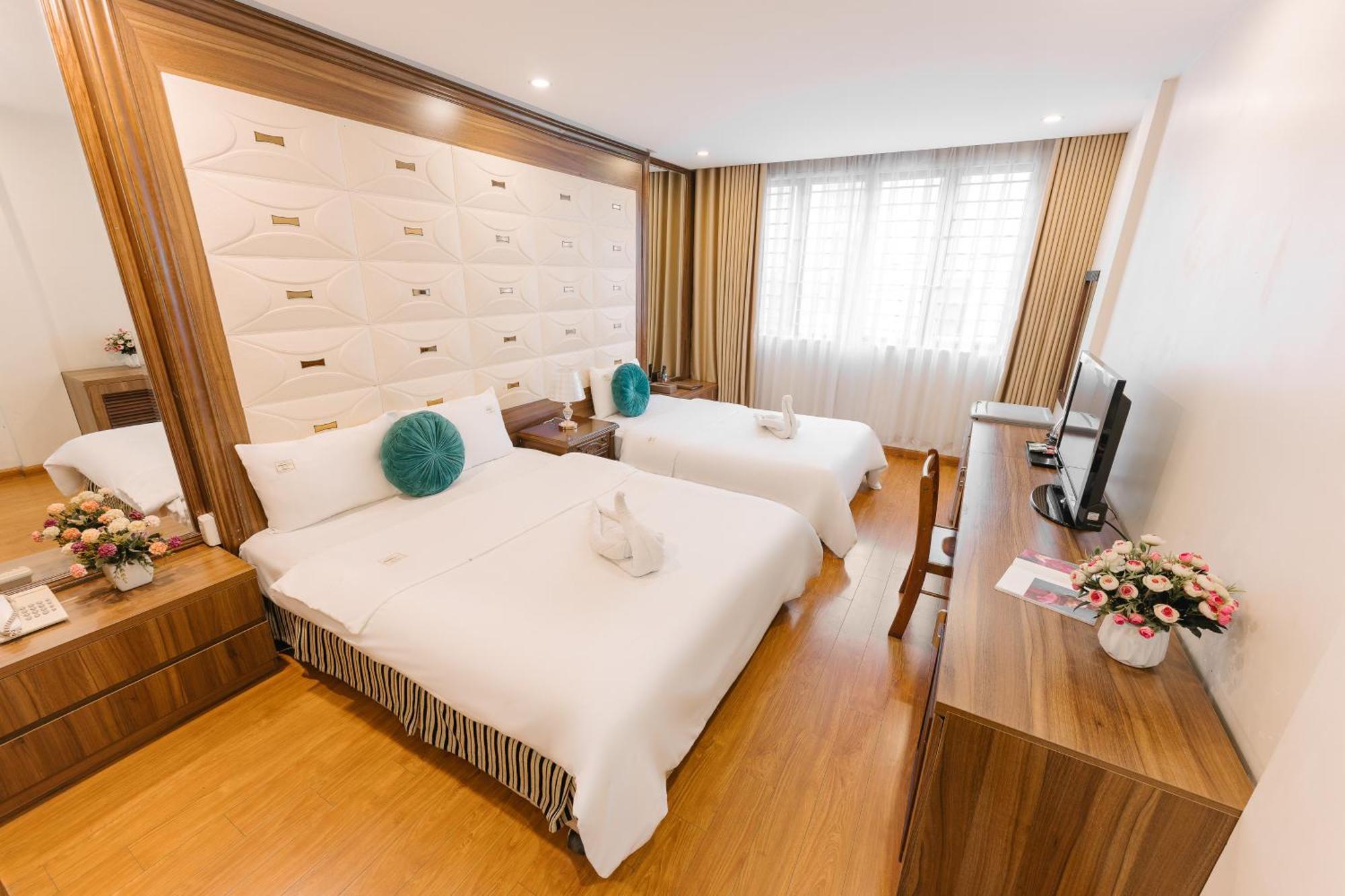 The Ky Moi Hotel And Spa - Ha Noi Center- Near Vincom Ba Trieu هانوي المظهر الخارجي الصورة