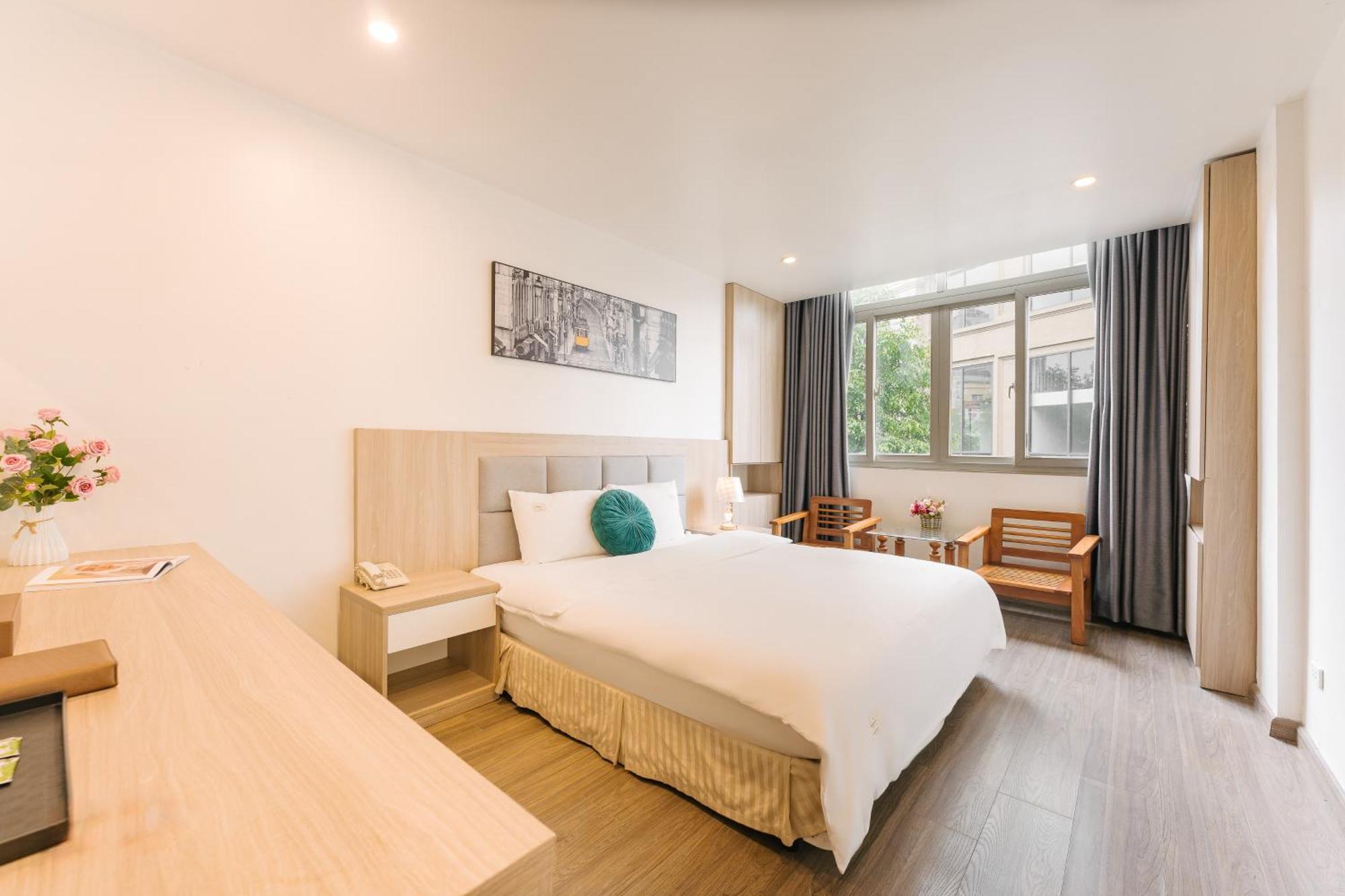 The Ky Moi Hotel And Spa - Ha Noi Center- Near Vincom Ba Trieu هانوي المظهر الخارجي الصورة