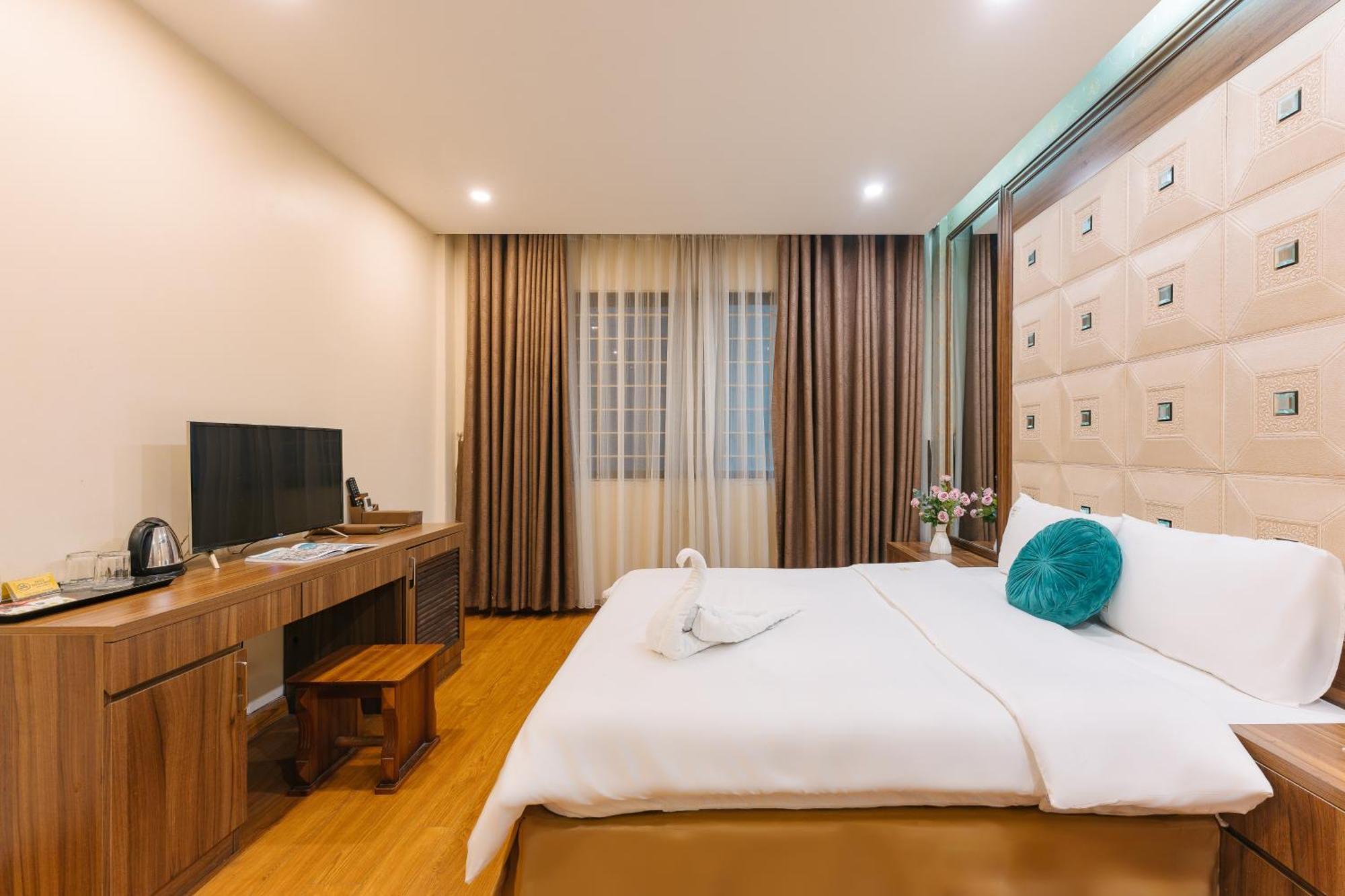 The Ky Moi Hotel And Spa - Ha Noi Center- Near Vincom Ba Trieu هانوي المظهر الخارجي الصورة