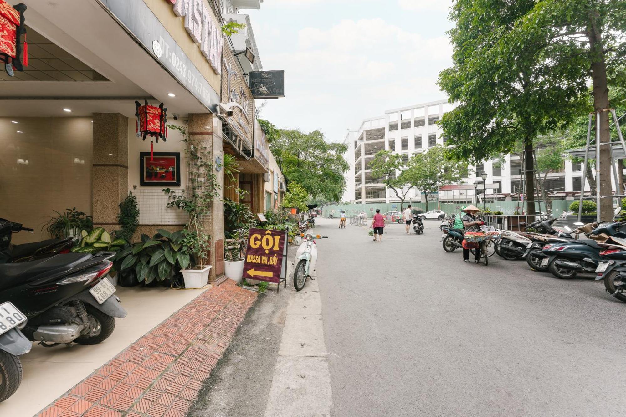The Ky Moi Hotel And Spa - Ha Noi Center- Near Vincom Ba Trieu هانوي المظهر الخارجي الصورة